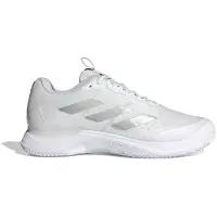 Adidas Dame Avacourt 2 Clay Tennis Sko Cloud White/Silver Metallic/Hvid