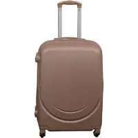 Borg Living Kuffert tilbud - Hardcase - Str. Medium - Classic mocca - Smart rejsekuffert