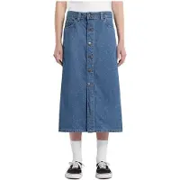 Dickies Midi Denimnederdel