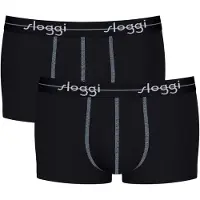 Sloggi Boksershorts sort / hvid