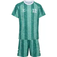 Hummel Sportsdragt jade / mørkegrøn / hvid