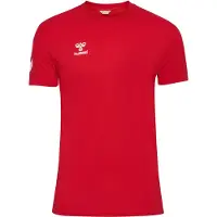Hummel Funktionsskjorte 'Go 2.0' knaldrød / hvid