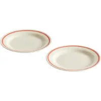 HAY Sobremesa tallerken Ø18,5 cm 2-pak Red