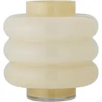 Bloomingville Sahara vase Ø21,5x22 cm Gul