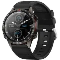 Mtp Products Smartwatch GT45 - Touch skærm, Bluetooth, Puls, Blodtryk - Dansk sprog - Sort