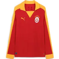 Puma Galatasaray SK T7 Long Sleeve Jersey Men, Clothing, Red/Yellow Sizzle, XL