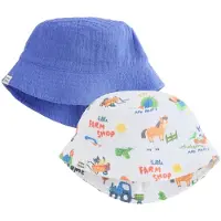 Next Hat violetblå / lyseorange / hvid