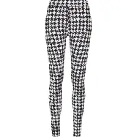 Urban Classics Leggings sort / hvid