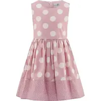 Happy girls Kjole creme / gammelrosa