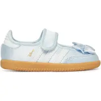 Adidas Originals Ballerinasko 'Samba Jane' lyseblå / hvid