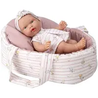 Arias Elegance Pillines Dukke Med Lift Taske Og Vinylkrop 26 Cm