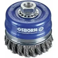 Osborn 0002608155 M140.50 Mm Stål Kopbørste Med Snoet Tråd