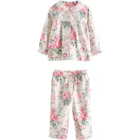 Next Nattøj 'Cath Kidston' lysegrøn / lyserød / rød / hvid