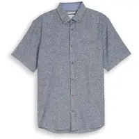 Tom Tailor Skjorte navy / blå-meleret / cognac / hvid