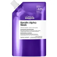 L'Oréal Keratin Alpha Sleek Shampoo Refill - 1000ml