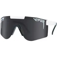 Pit Viper - Solbriller - The Miami Nights/Offical Originals Double Wide Smoked til Unisex - Hvid