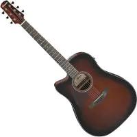 Ibanez AAD51LCE Advanced Acoustic Left Handed Dark Violin Sunburst
