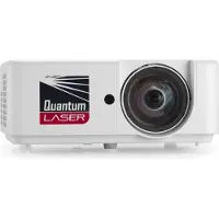 Infocus Quantum Laser Nemesis II IN1028ST - DLP-projektor - kvante laser - bærbar - 4000 lumen - Full HD (1920 x 1080) - 16:9 - 1080p - kort kast fikseret objektiv - LAN - hvid