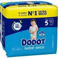 Dodot Stages Size 5 Nappies 11-16 Kg 72 Un