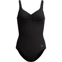 Speedo AquaNite, Badedragt, Tank, Normal pasform, Voksen, Sort, Monokromatisk