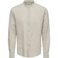 Only & Sons Mao Collar & Sons Onscaiden Skjorte Med Lange ærmer