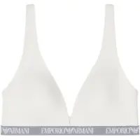 Emporio Armani Emporio Armanitil kvinder. EW000436_AF19026 Logo Band Bra hvid (XL), Afslappet, Bomuld