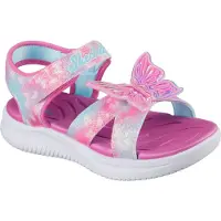 SKECHERS Sandaler m. Lys - Girls Jumpsters - Pink Multi - - 33 - Sandal