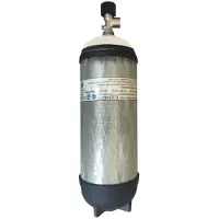 Lalizas Ekstra Trykluftcylinder 9l & Ventil 300bar