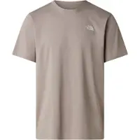 The North Face Bluser & t-shirts 'Evolution Simple Dome' stone / hvid