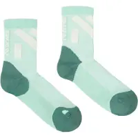 Nnormal - Trail running tøj - Race Sock Low Cut Green til Unisex - Størrelse S - Grøn