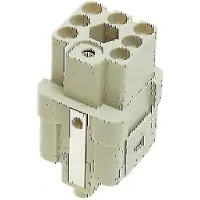 Harting 09120073101 Tilslutningsindsats Han Q 7 + PE Crimp 1 stk