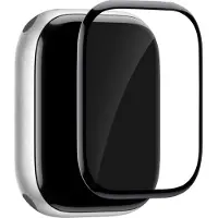Puro Flexible Shield beskyttelsesfilm med applikator til Apple Watch 10/11 46mm - Sort