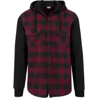 Urban Classics Skjorte merlot / sort
