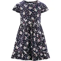 Happy girls Kjole navy / pink / rød