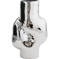 HK Living Gleam vase high Chrome