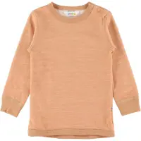 Joha Bluse - Uld/Bambus - Fersken - - 60 - Bluse