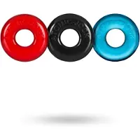 Vuxen Oxballs Ringer Cock Rings 3-Pack Multi-Colour