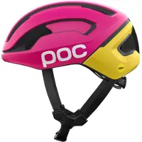 POC Omne Air MIPS, cykelhjelm, rhos red matt/citrine yellow matt