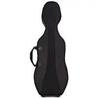 Gear4Music Lightweight 3/4 Cello Case by Black