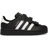 Adidas Originals Sneaker Superstar II Comfort Closure - Sort/Hvid Børn, størrelse 31