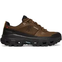 ON - Vandresko herre - Cloudrock Low WP M Earth/Black til Unisex - Størrelse 44 - Brun
