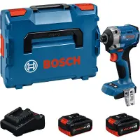 Bosch Slagskruemaskine GDR 18V-215 Professional 18 V 2x4,0 Ah batteri.