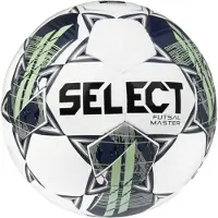 Select Fodbold Futsal Master Shiny V22 - Hvid/Grøn, størrelse Ball SZ. Futsal