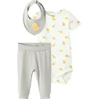 Name it Gaveæske - Busker/Body k/æ/Savlesmæk - Chateau Gray - - 62 - Body K/Æ