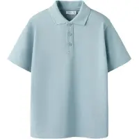 Name it Polo - Noos - NkmKally - Blue Fog - - 6 år (116) - Polo