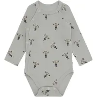 Hust and Claire Slå-om Body l/æ - HcBaloo - Forest Fog - - 1 år (80) - Body L/Æ
