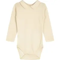 Hust and Claire Body l/æ - HcBeate - Ivory - - 2 år (92) - Body L/Æ