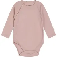 Hust and Claire Slå-om Body l/æ - Uld - HcBo - Adobe Rose - - 62 - Body L/Æ