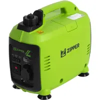 Zipper ZI-STE1000INV, 800 W, 230 V, 1,55 L, Benzin, Vejledning, 12 V