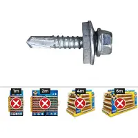 Celo 7301 Sekskantskrue Med Borespids 4.8x16 Mm 1000 Enheder